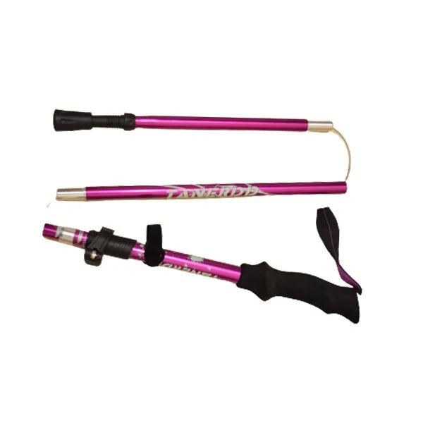 1 Piece Tanerdd Trekking / Hiking Poles Purple 110 cm - 145 cm