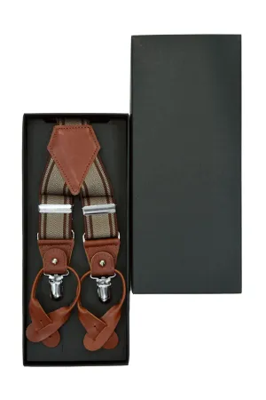2Way Type Stripe Suspenders