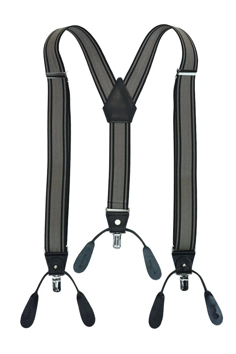 2Way Type Stripe Suspenders