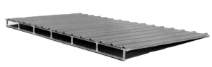 8'D x 16'L Clamp-On Cover - Frame & Roofing Sheets ONLY