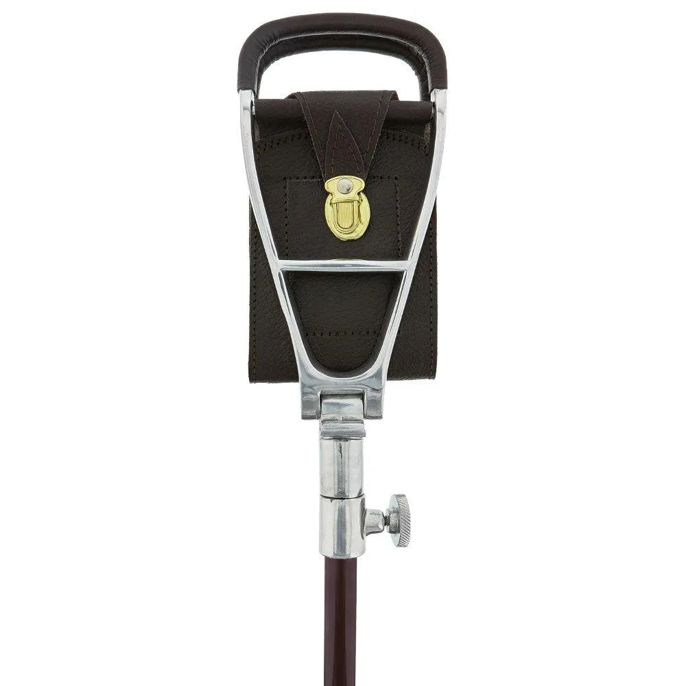 Adjustable Hammock Seat Cane -  - Genuine Leather