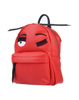 Chiara Ferragni backpack, red