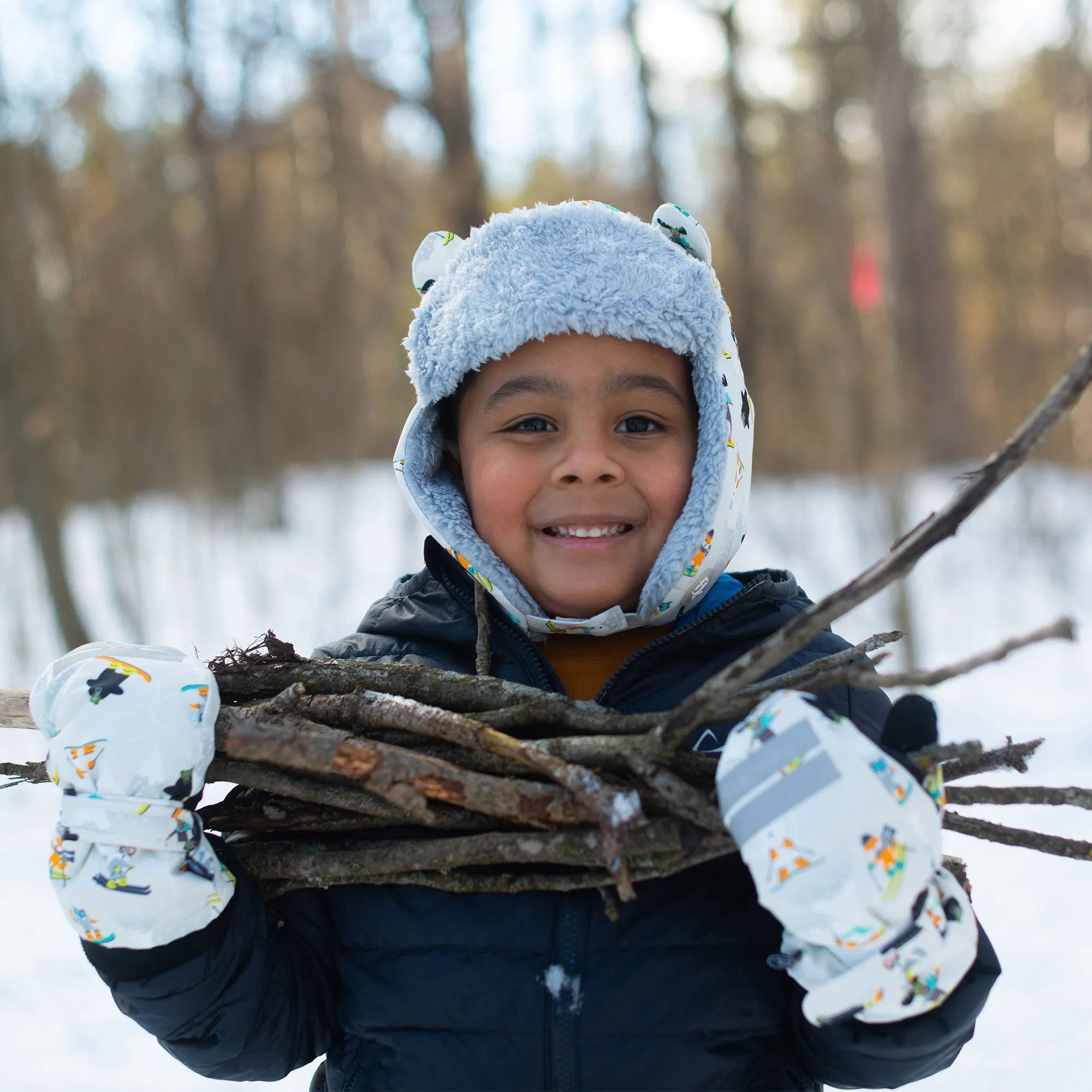 FlapJackKids - Water Repellent Ski Mitten
