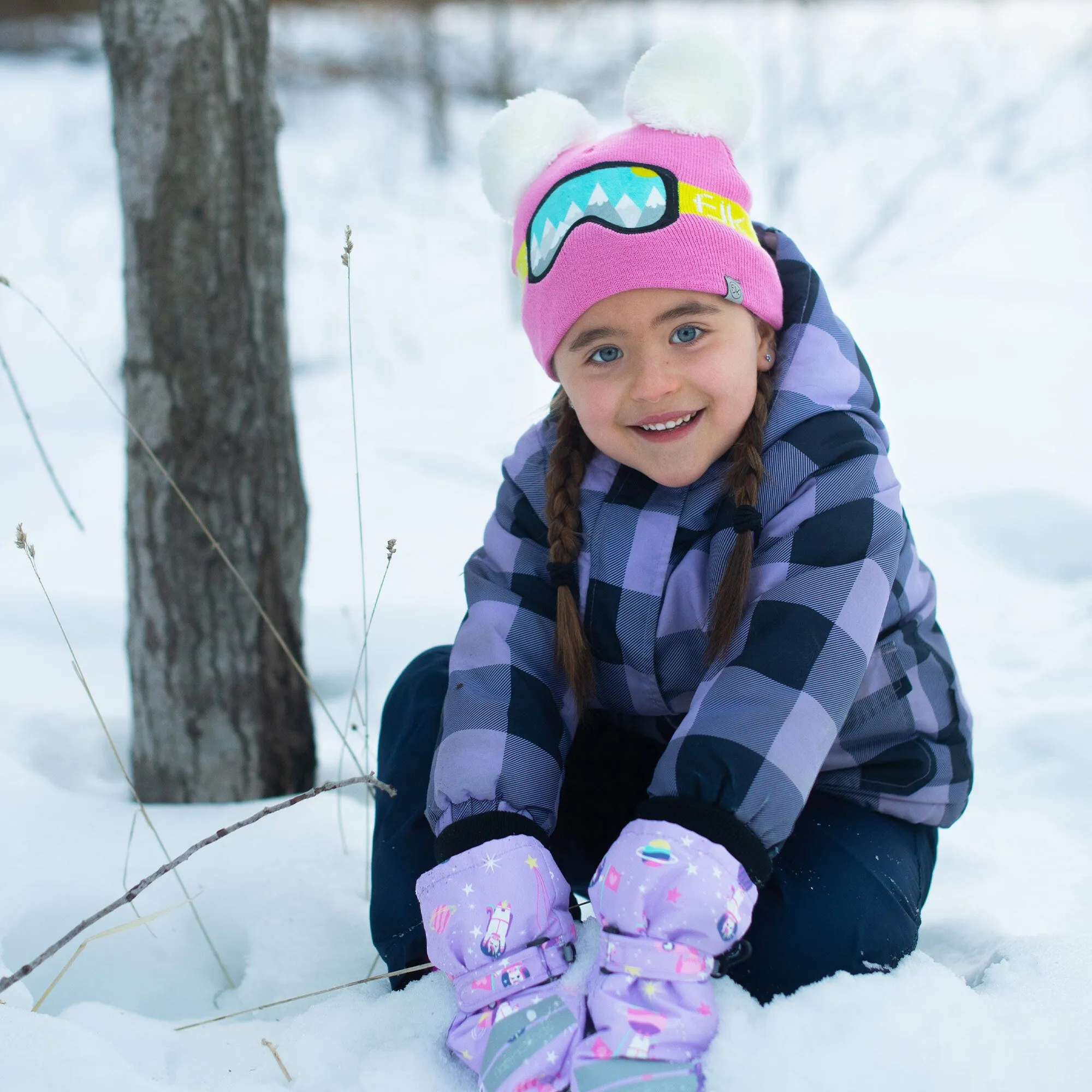 FlapJackKids - Water Repellent Ski Mitten