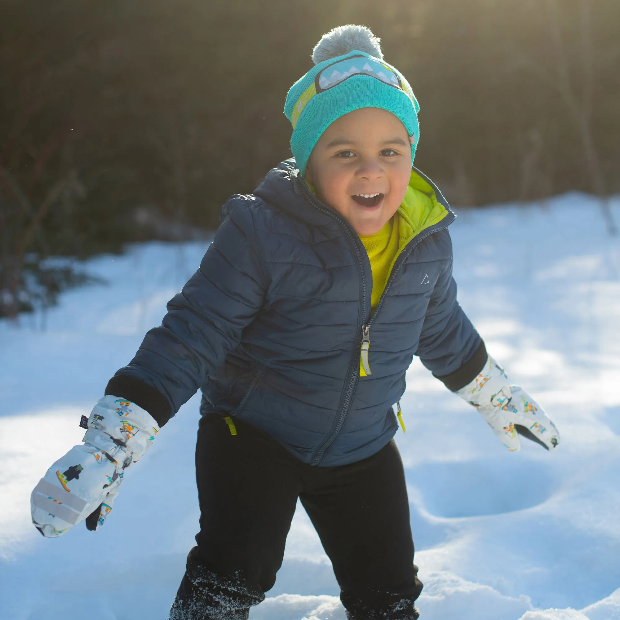 FlapJackKids - Water Repellent Ski Mitten