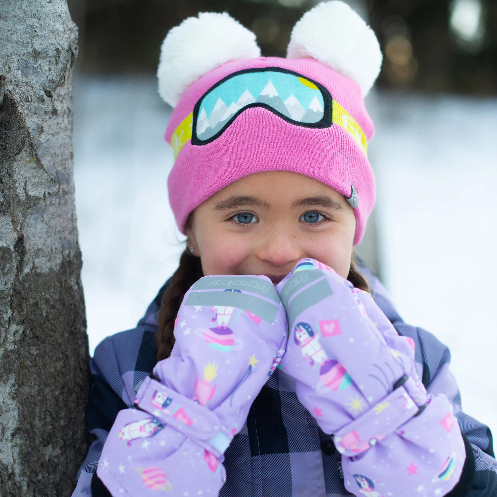 FlapJackKids - Water Repellent Ski Mitten