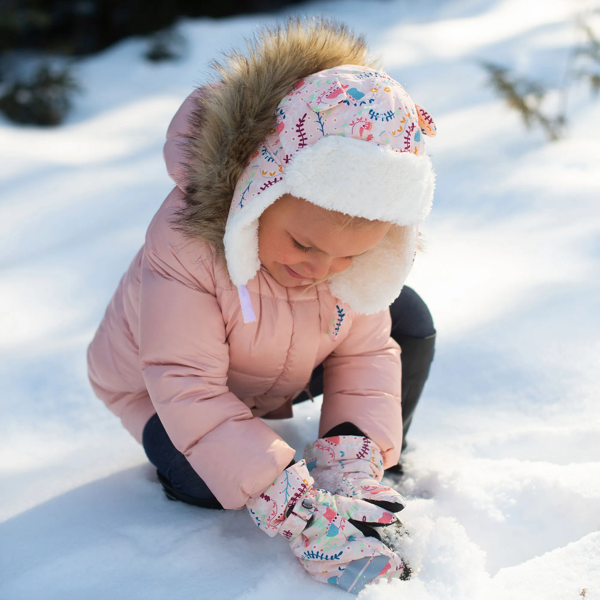 FlapJackKids - Water Repellent Ski Mitten