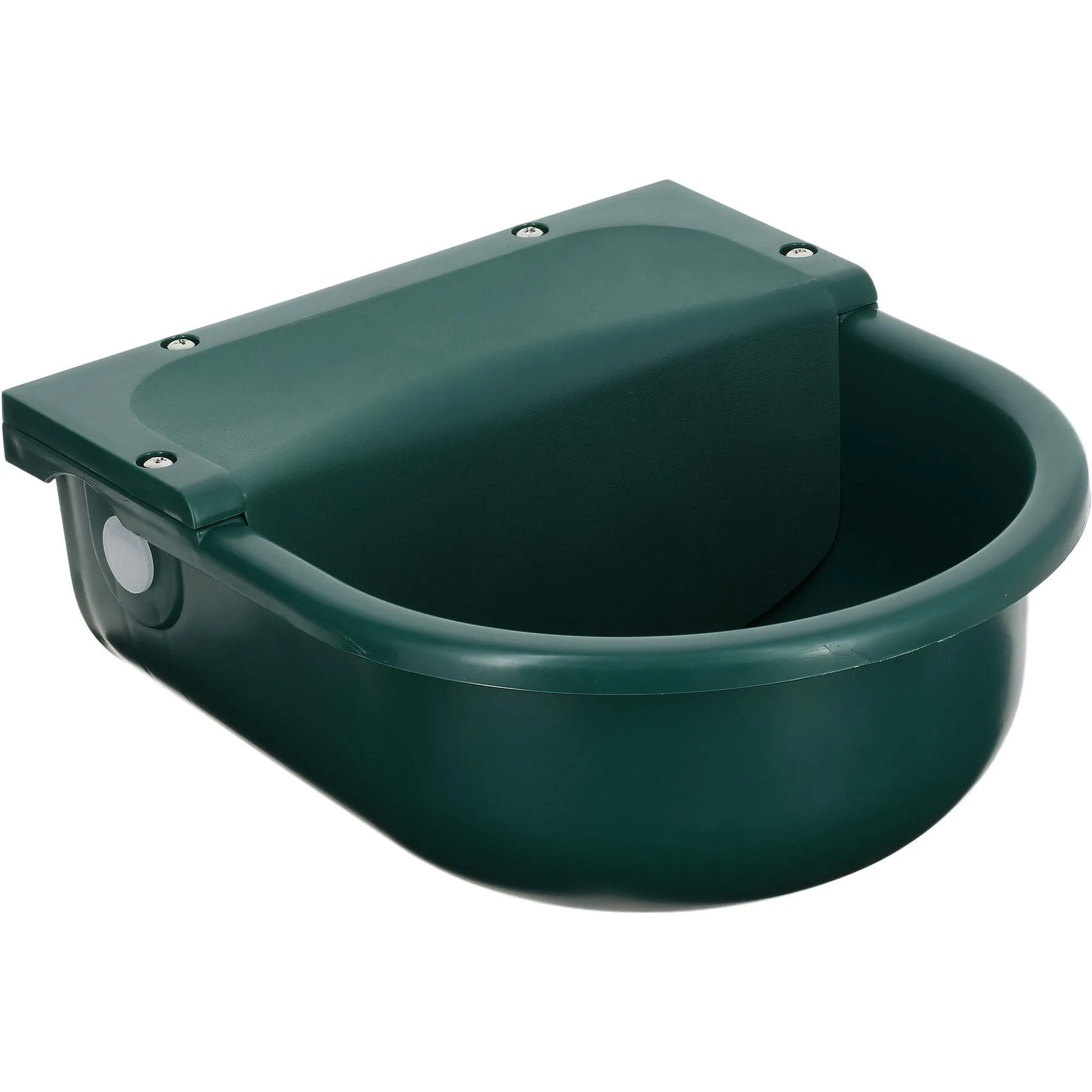 Fouganza drinking bowl for horses, green