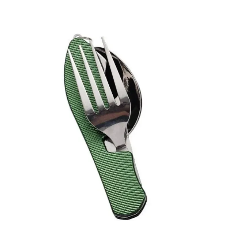 Four-In-One Folding Camping Tableware