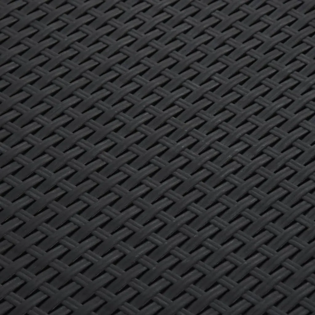 Garden Storage Box 60x54x41 cm PP Rattan Graphite