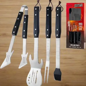 Guitar BBQ Grilling Set