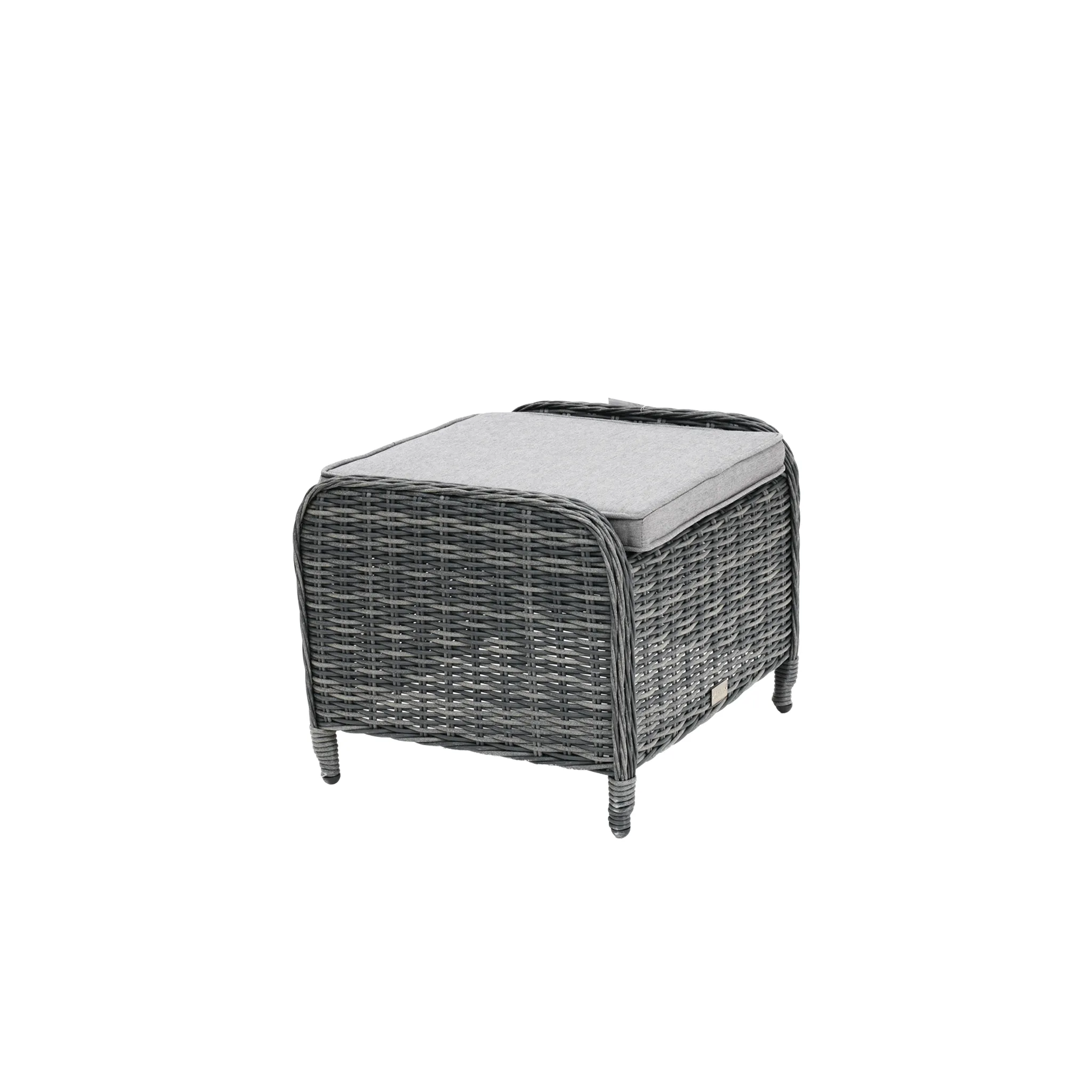 Hawaii Outdoor Ottoman Castle Grey