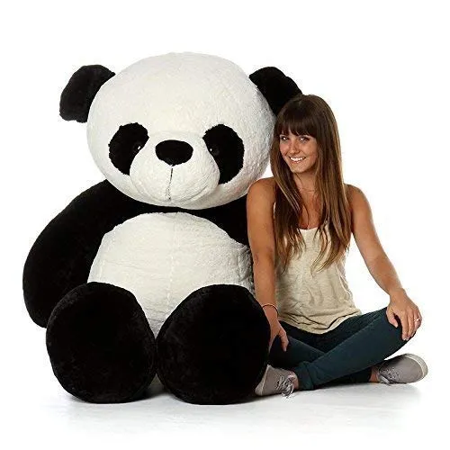 HUG 'n' FEEL SOFT TOYS Panda Teddy, Panda 3 Feet, Soft Toys, Teddy Bear 3 Feet for Girls, Soft Toys for Kids, Birthday Gift for Girls, Wife, Boyfriend, Husband, Gift for Girls (Panda 3 Feet)