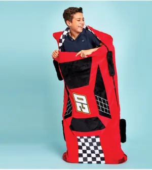 IScream Boys Red Race Car Sleeping Bag