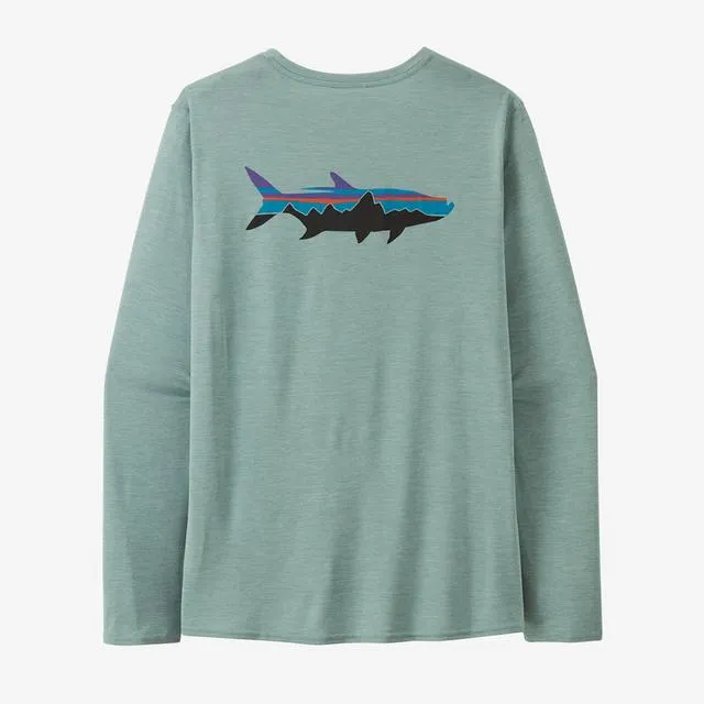 Men's Long-Sleeved Capilene Cool Daily Graphic Shirt - Waters