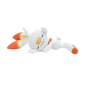 New - Pokemon Scorbunny Sleeping Plush Buddy