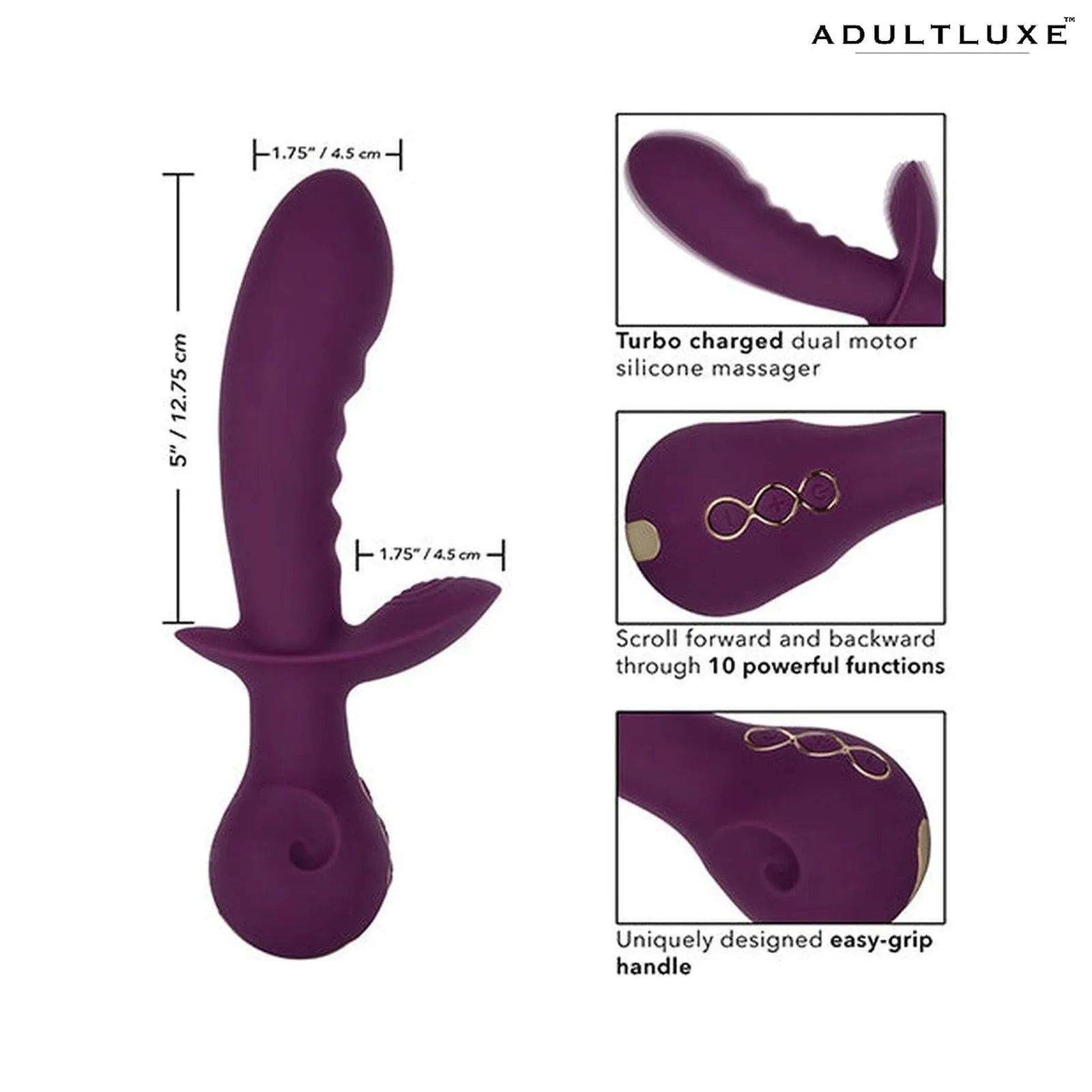 Obsession Lover Handheld Powerful Rumbling Vibrator