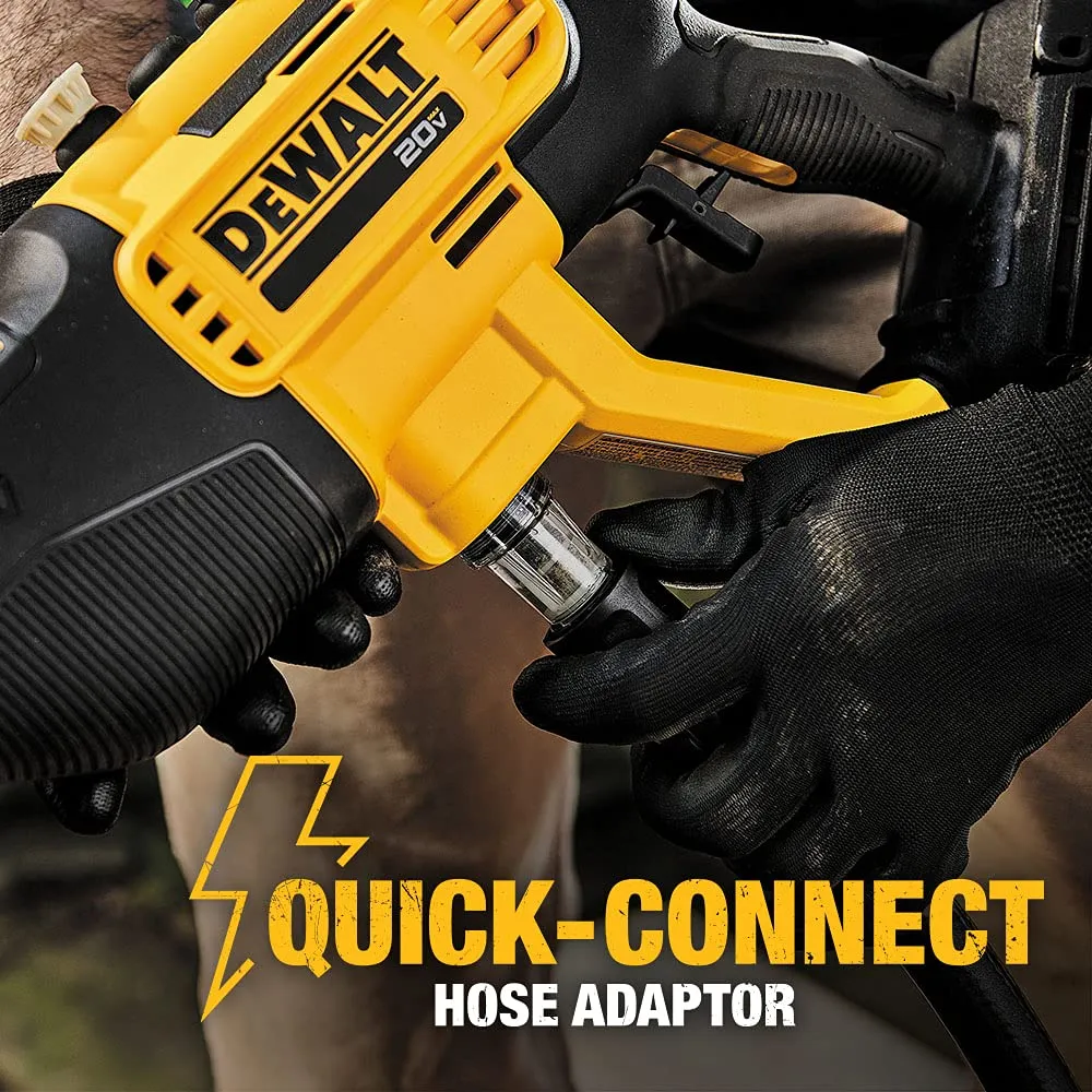 Open Box -  DEWALT 20-Volt 550 PSI, 1.0 GPM Cold Water Cordless Electric Power Cleaner with 4 Nozzles