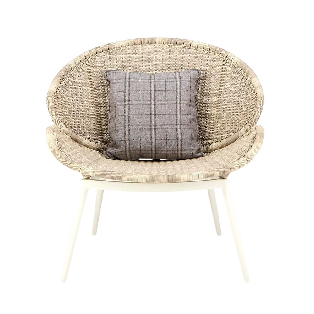 Scoop Outdoor Woven Lounge Chair