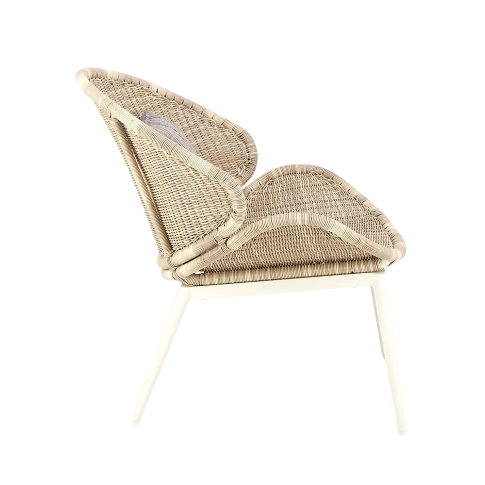 Scoop Outdoor Woven Lounge Chair