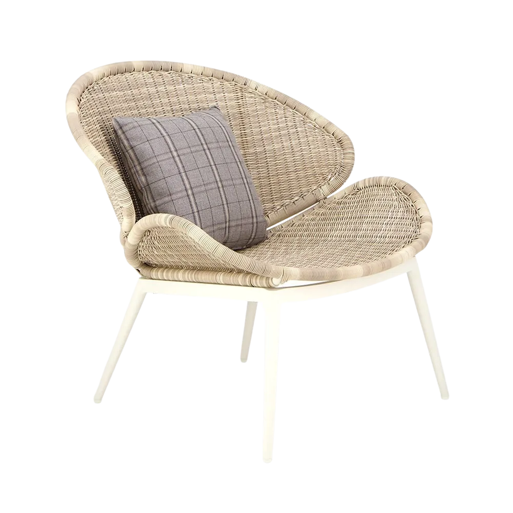Scoop Outdoor Woven Lounge Chair