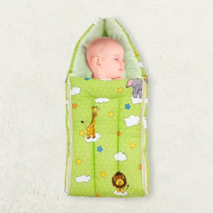 Sleeping Bag Fun In The Jungle Green