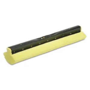 SPONGE ROLLER MOP REPLACEMENT HEAD, 12", YELLOW (5 PACK)