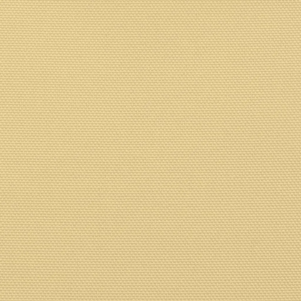 Sun Shade Sail Sand 6x6x6 m 100% Polyester Oxford