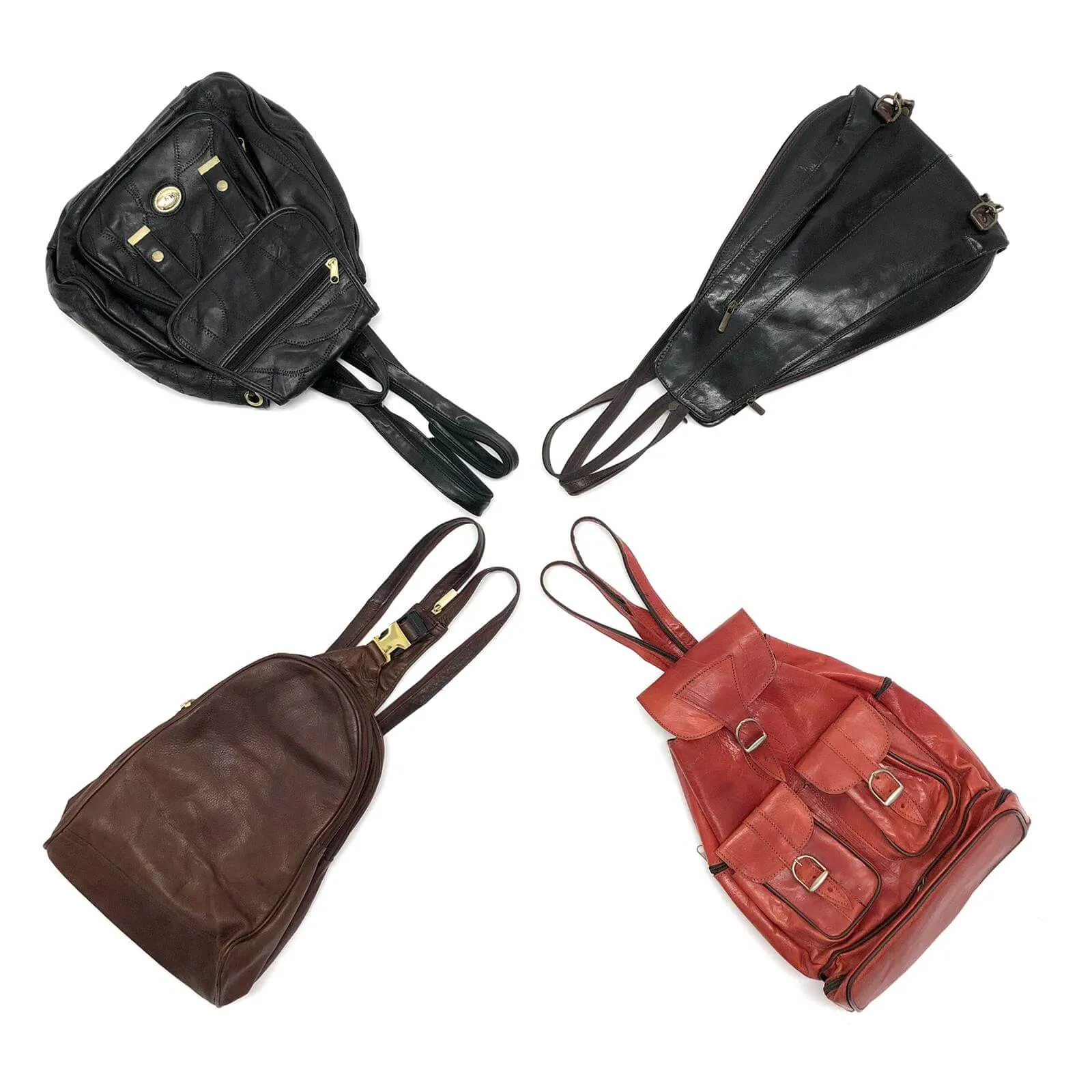 Vintage Leather Backpacks