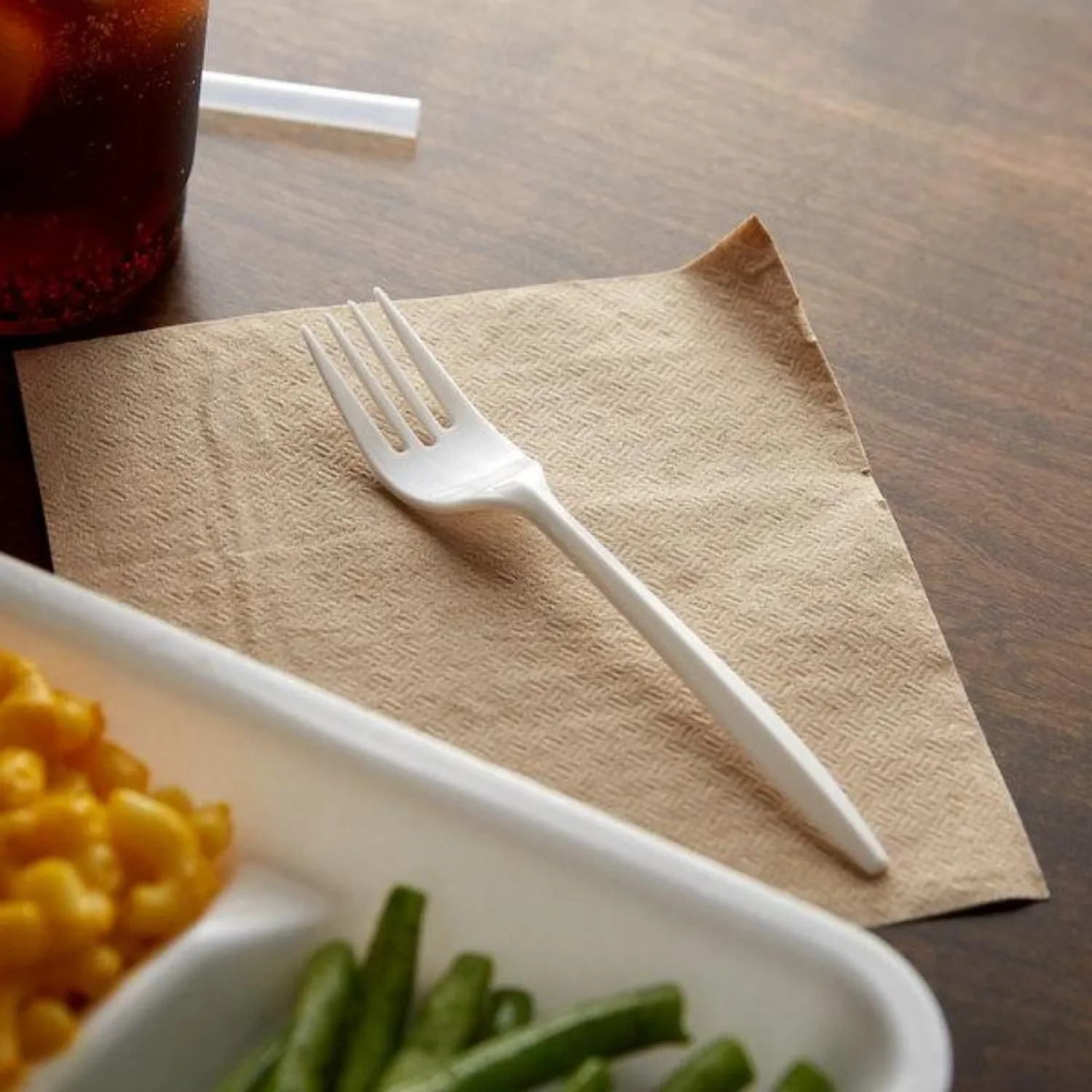*WHOLESALE* Disposable - Medium Weight - White - Forks | 1000 ct.