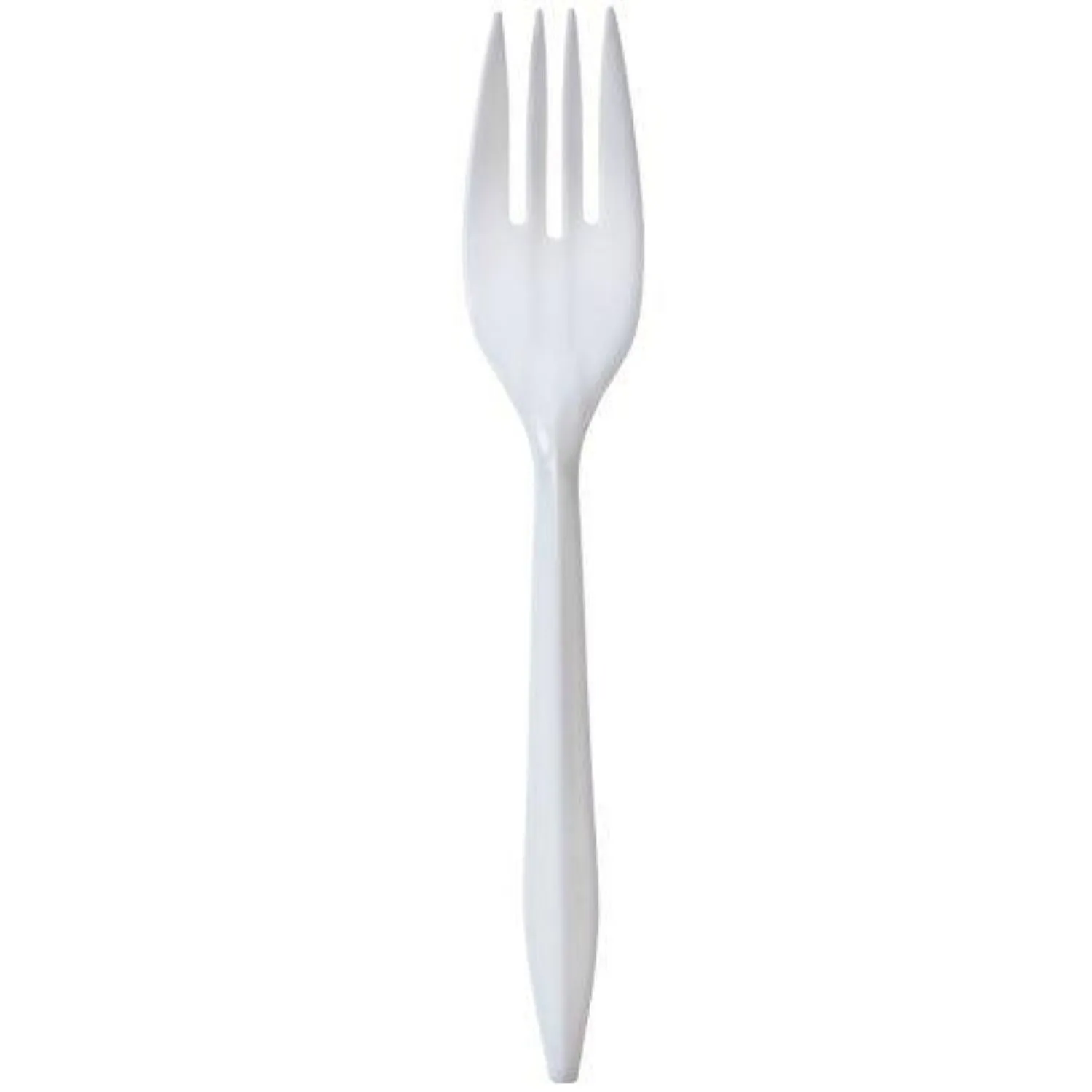 *WHOLESALE* Disposable - Medium Weight - White - Forks | 1000 ct.