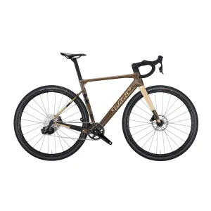 WILIER  RAVE SL Complete Gravel Bike Sram Force D2 AXS 1X12 NDR38KC DISC CARBON wheels - Brown Sand Glossy