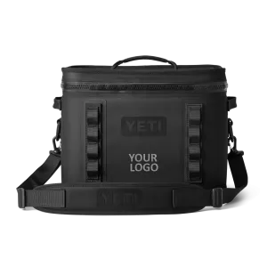 YETI Hopper Customized Flip 18 Soft Coolers, Black